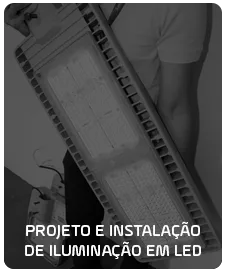 Projeto e instalação de iluminação em led